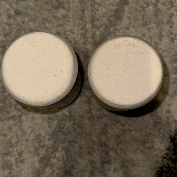 Whynot Pottery vases or glasses North Carolina signed - Picture 4 of 6